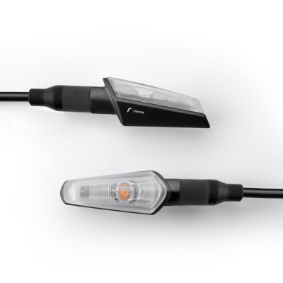 Moto blinkr Rizoma ACTON, LED, E-mark, černý (2ks)